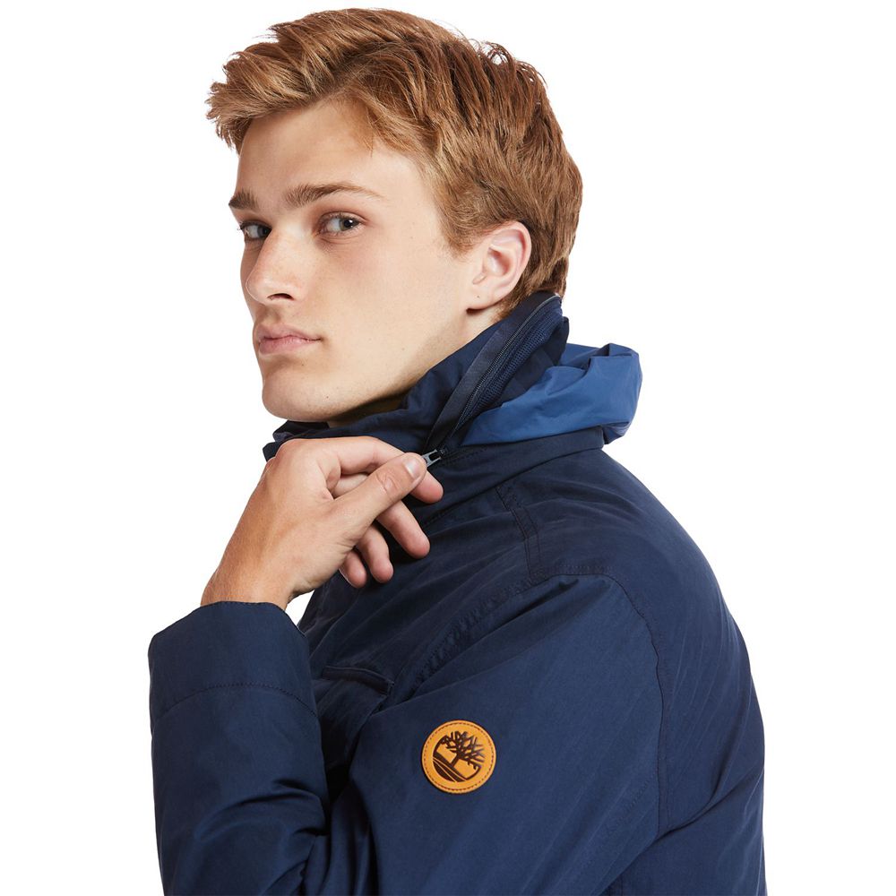 Timberland Mens Jackets Snowdon Peak 3-in-1 M65 Waterproof - Navy - India WR3420791